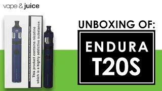 Unboxing and how to use Innokin Endura T20S I Vape amp Juice [upl. by Chinua]