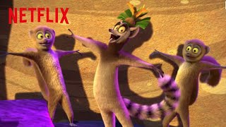 All Hail King Julien  Theme Song  Netflix After School [upl. by Assenov]