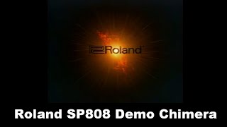 Roland SP808 Factory Demo Chimera [upl. by Nivre126]