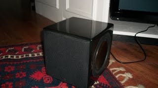 My Jamo Subwoofer 800 settings [upl. by Server]