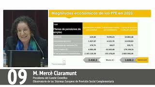 Jornada Especial Pensiones 2024 Informe Anual sobre los Planes de Pensiones de Empleo en España [upl. by Alioz]