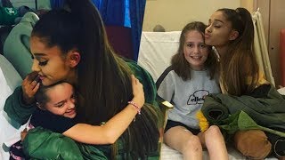 Ariana Grande Surprises Fan 2020  Touching 1 [upl. by Naerol995]