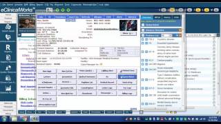 eCW Scribe 10 Inserting Templates using Scribe [upl. by Deadman]