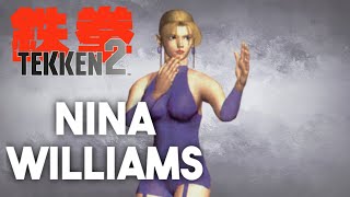 Tekken 2 PS1  Nina Williams [upl. by Gnex563]