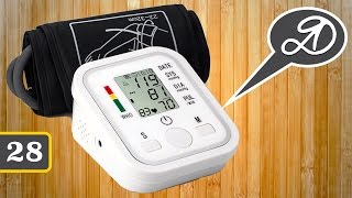 Fully Automatic Blood Pressure Monitor Tonometer from China Parcel AliExpress 28 [upl. by Ganny]