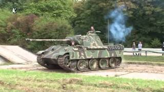 Panzer Panther im Gelände German Tank in Motion 2009 Trier [upl. by Dearman]