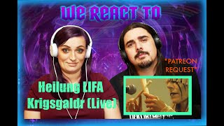 Heilung  LIFA  Krigsgaldr LIVE First Time Couples React [upl. by Isle]