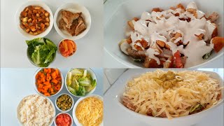 2 سلطات باردة متكاملة شهية سلطة السيزر سلطة مكسيكية salade caesar salade Mexicaine [upl. by Rider]