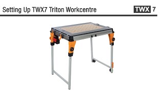 Triton TWX7 Workcentre  Instructions [upl. by Manno695]