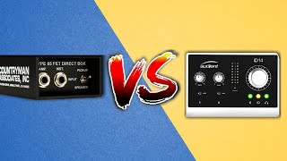 🆚Audio interface vs DI Box🆚 is there a difference [upl. by Garibald]