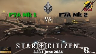 Ship Showdown  F7A Mk1 VS F7A Mk2 by Anvil Aerospace 3231 June 2024 [upl. by Aram211]