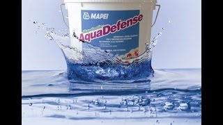 How To Use Mapei Aquadefense [upl. by Farmann399]