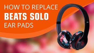 How To Replace Beats Solo 3 Ear Pads [upl. by Pandolfi]