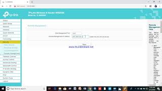 How to enable Remote Management on TP link router [upl. by Noraj988]