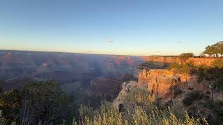 【Arizona】Sunset View from Rim Trail near the Hopi House  Grand Canyon NP in September 2024 [upl. by Frere697]