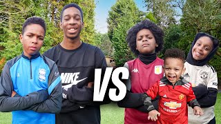 CAN I SCORE MORE GOALS vs FAMILY IN A 1v1 [upl. by Thorlie]