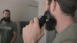 Beard Fade Tutorial From Home [upl. by Nehtanoj]