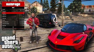 Rampage Trainer  ЛУЧШИЙ ТРЕЙНЕР ДЛЯ СЮЖЕТКИ ГТА 5 КАК УСТАНОВИТЬ ТРЕЙНЕР В GTA 5 ЛУЧШЕ ЧЕМ MENYOO [upl. by Dnarb]