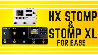 Line6 HX Stomp Vs Stomp XL For Bass [upl. by Clarie272]