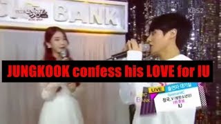 5 Times Jungkook Confessed his love for IU [upl. by Jayne38]