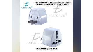 Adaptador De Corriente Internacional Enchufe Universal Viaje [upl. by Bj]