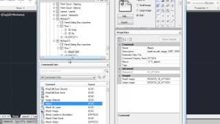 AutoCAD Classes Create Your Own Tabs and Panel [upl. by Eliason145]