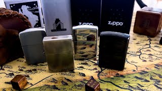 The Perfect Zippo Collection 1935 Replica 1941 Replica Armor [upl. by Caputto253]