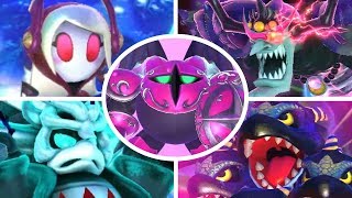 Super Kirby Clash  All Bosses  Secret Bosses [upl. by Brandi]