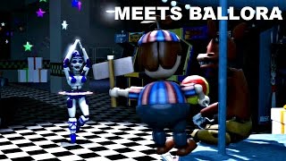 SFM Foxy and Balloon boy meets Ballora [upl. by Arie72]