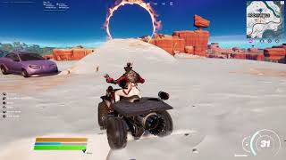 Jump through Flaming Rings In A Vehicle Location  Fortnite Chapter 3 [upl. by Lolly]