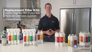 Replacement Filter Kits for Premiers RO Pure Plus Reverse Osmosis System [upl. by Remmus]