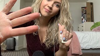 ASMR LOTION MASSAGE NO TALKING LOTION SOUNDS amp APPLICATION [upl. by Esmerolda]