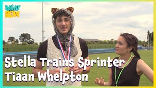 Stella Trains Sprinter Tiaan Whelpton  What Now Out and About [upl. by Orecul]