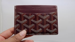 Goyard card holder [upl. by Anyl176]