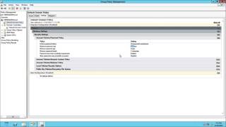 How to Change Password Policy on Server 2012 Group Policy [upl. by Johppah910]