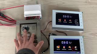 dahua 2wire VTO2000AC test [upl. by Thetis834]