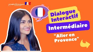 Dialogo en FRANCES nivel INTERMEDIO [upl. by Ann288]