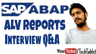 SAP ABAP  ALV Report Interview QampA [upl. by Nivlen785]