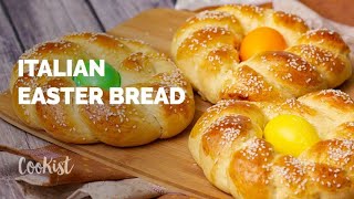 Italian Easter bread sweet and fluffy [upl. by Ynaitirb]