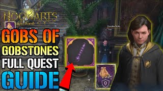 Hogwarts Legacy Gobs Of Gobstones QUEST GUIDE All 6 Gobstone Locations Zenobia Noke Side Quest [upl. by Eca]