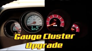 Upgraded Instrument Cluster Dodge Challenger [upl. by Nahama64]