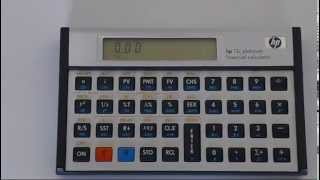 How to Reset an HP 12C Financial Calculator [upl. by Novel340]