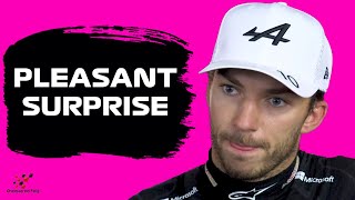 Pierre Gasly P13 in qualifying ‘exceeded all our expectations  Post Quali Interview Azebaijan GP [upl. by Jueta]