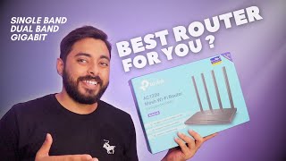 Watch This Before Buying Router  Best WiFi Router Buying Guide  SingleDual band amp Gigabit routers [upl. by Cob]