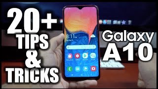 20 Best Tips amp Tricks for Samsung Galaxy A10 [upl. by Annaierb]