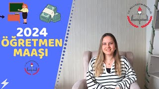 ÖĞRETMEN MAAŞI 2024 OCAKTA KAÇ PARA OLDU MEB Öğretmen Maaşları 2024 [upl. by Siloam]