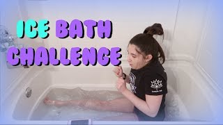 ICE BATH CHALLENGE  SO PAINFULL [upl. by Hanas379]