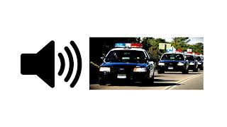 Police Siren Distant  Sound Effect  ProSounds [upl. by Hurlow934]