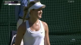 Eugenie Bouchard reaches Wimbledon final [upl. by December]