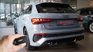 2022 Audi RS3 Sportback 400hp  Sound amp Visual Review [upl. by Initsed]